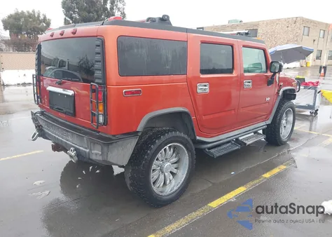 2003 Hummer H2 z USA, uszkodzony, nr VIN 5GRGN23UX3H115154